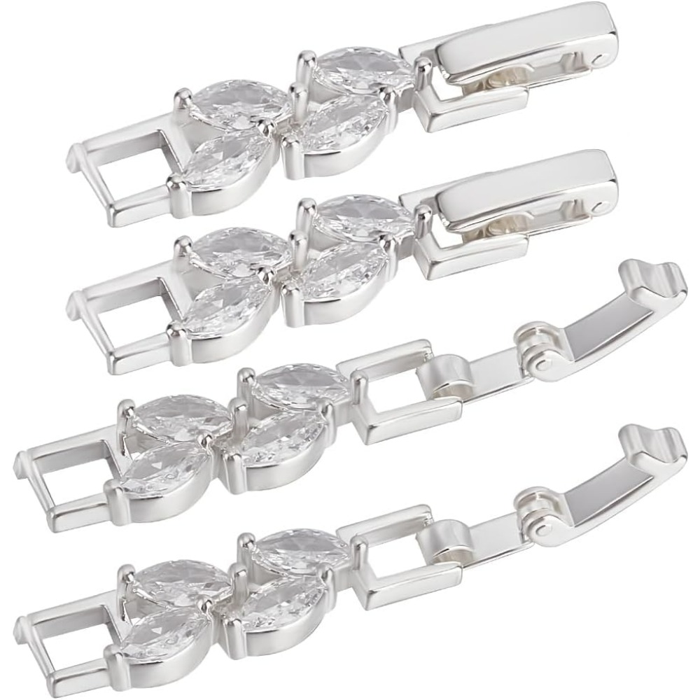 Jewelry Bracelet Watches - 1 Box 6Pcs Bracelet Extender Clasp