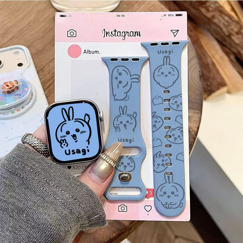 Jewelry Bracelet Watches - Anime Chiikawa Usagi Applicable To Apple
