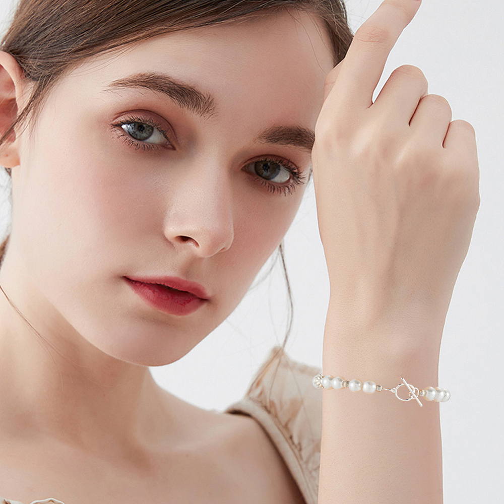 Brass Toggle Clasps with Brass - Sterling Silver Ring recension och pris