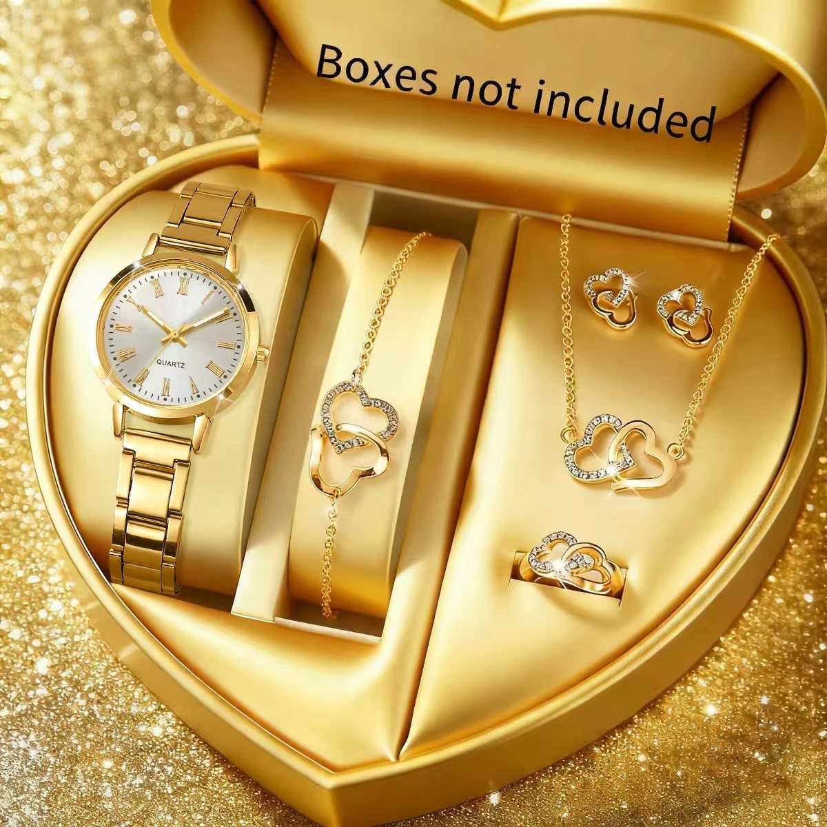 6PCS Fashion Women's Quartz Wa - Jewels On Watches recension och pris
