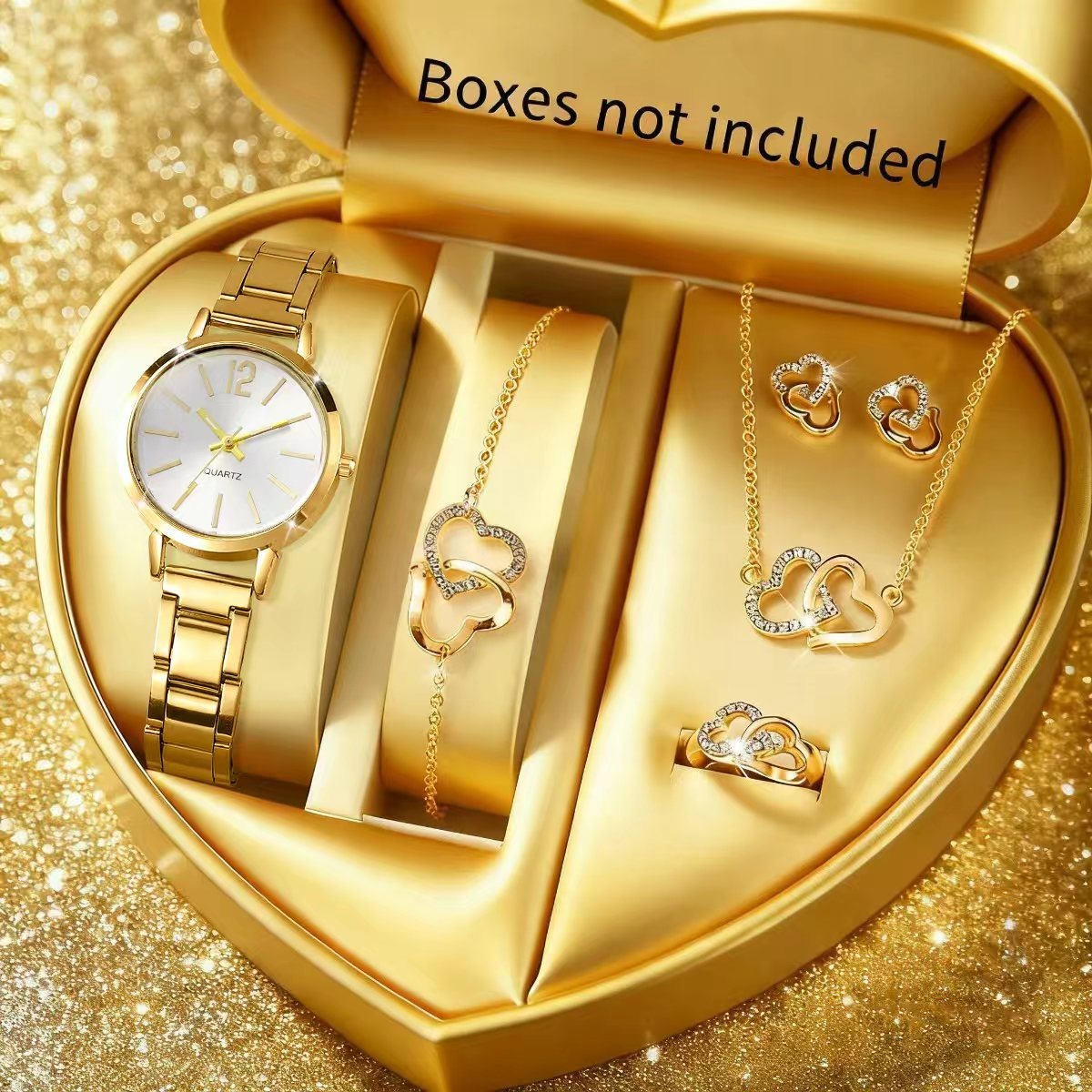 6PCS Fashion Women's Quartz Wa - Jewels On Watches recension och pris