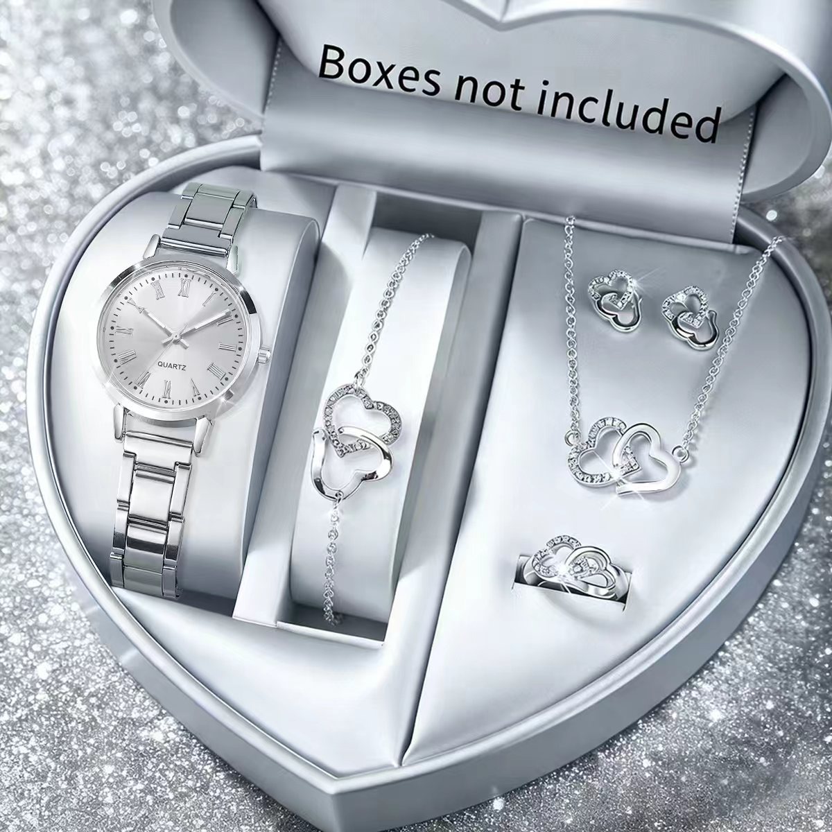 6PCS Fashion Women's Quartz Wa - Jewels On Watches recension och pris