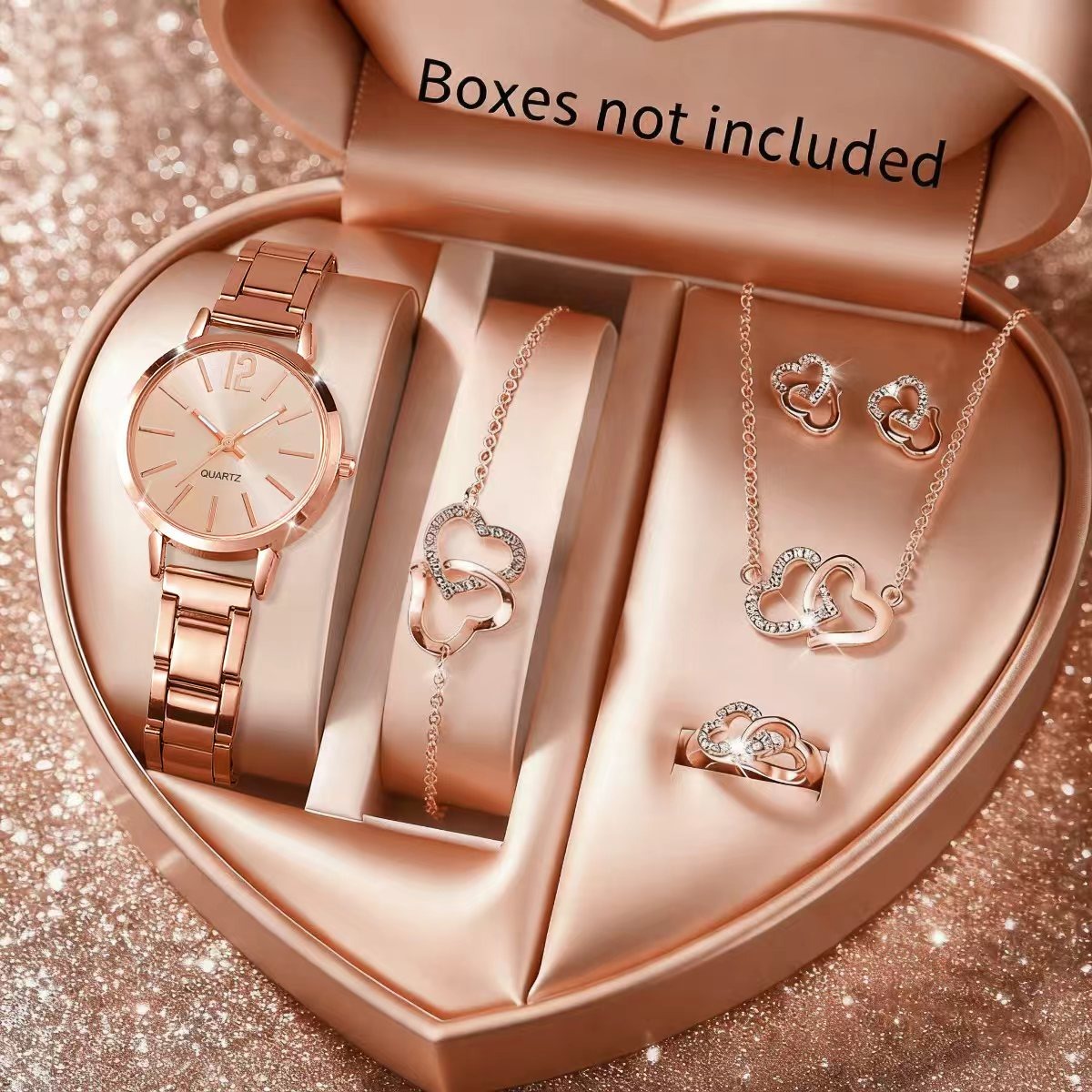 6PCS Fashion Women's Quartz Wa - Jewels On Watches recension och pris