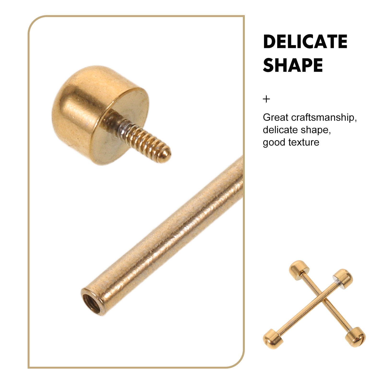 2Pcs Watch Bracelet Screw Pin  - Watch Strap Replacement recension och pris