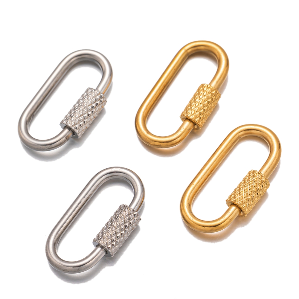5pcs Stainless Steel Small Ova - Charm Bracelet Beads recension och pris