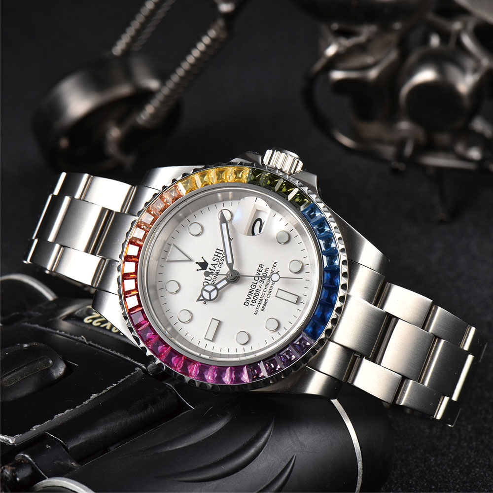 40mm Luxury Diving Men's Watch - Watch Strap Replacement recension och pris