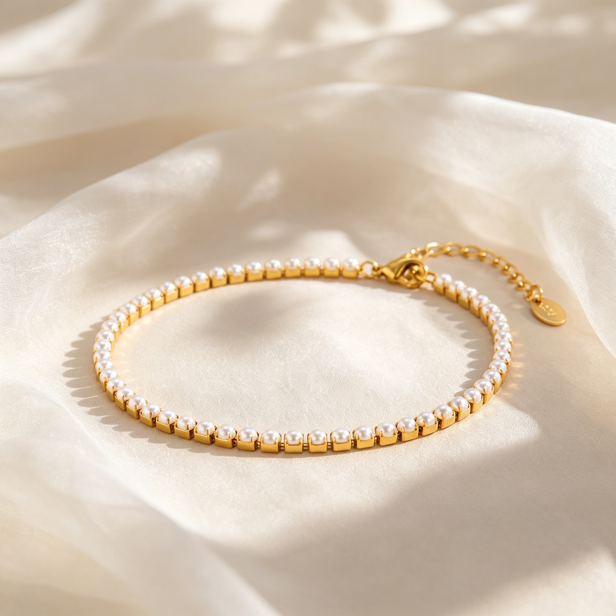 Elegant Imitation Pearl Ankle  - Jc Jewelry & Watches Reviews recension och pris