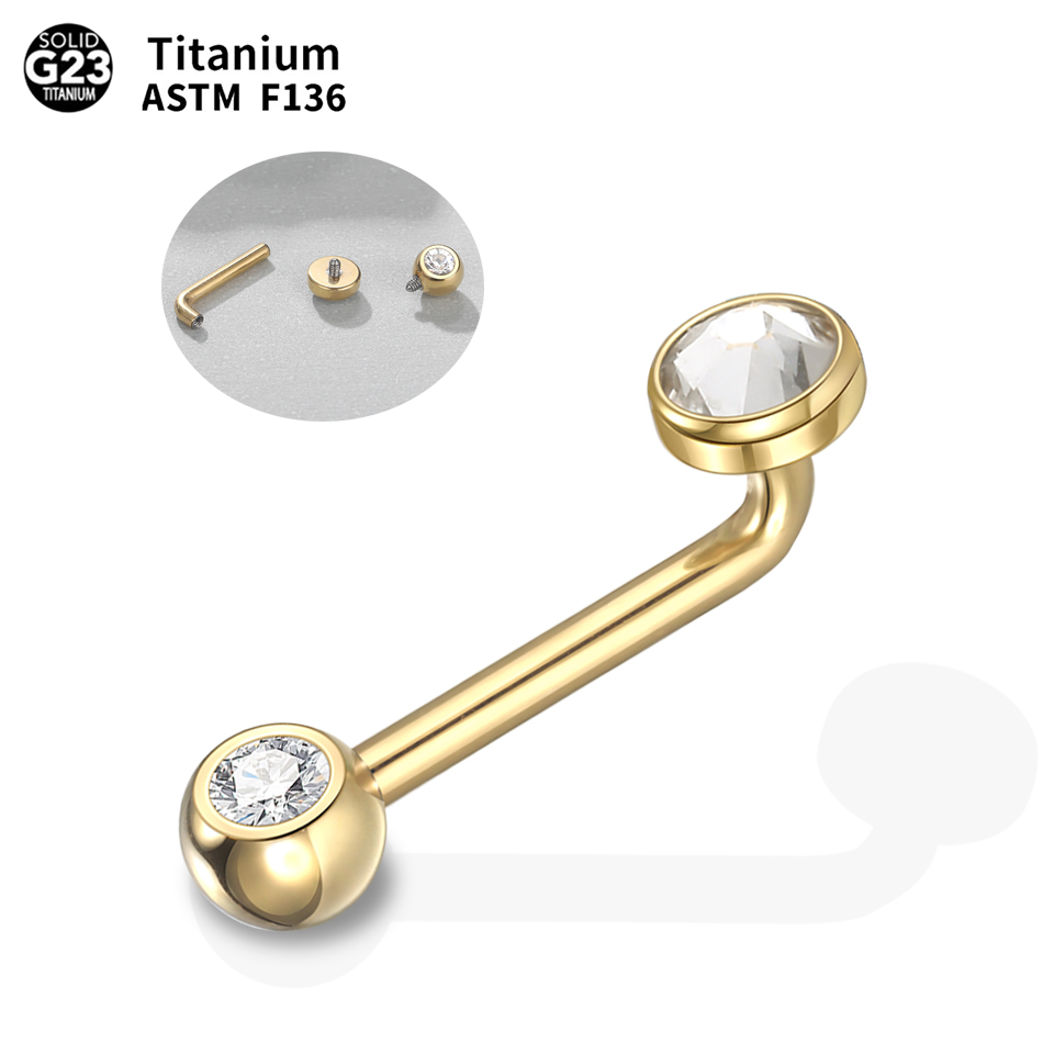 1/5PCS  Implant Grade Titanium - Christina Jewelry & Watches Marguerite Ørestik Forgyldt Sølv recension och pris