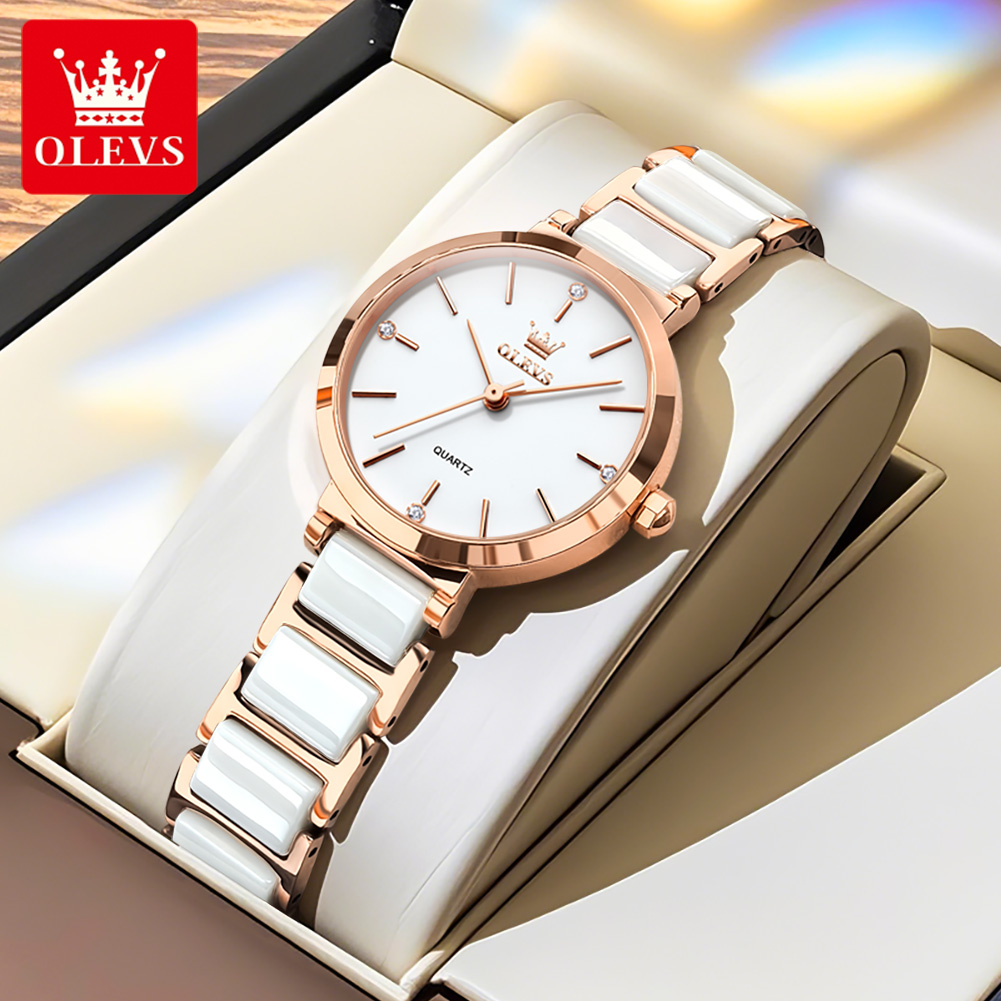 OLEVS Women Watch 5877 Luxury  - Jewelry Bracelet Watches recension och pris