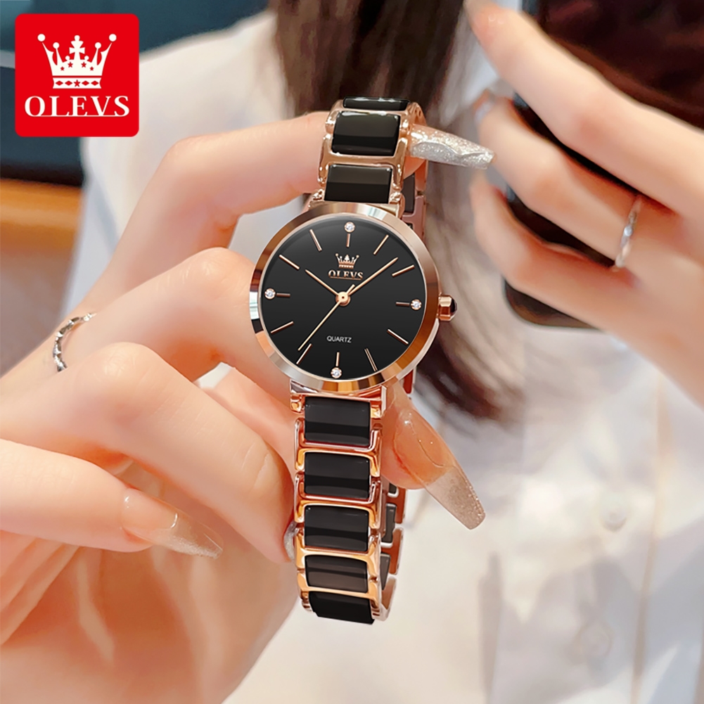 OLEVS Women Watch 5877 Luxury  - Jewelry Bracelet Watches recension och pris