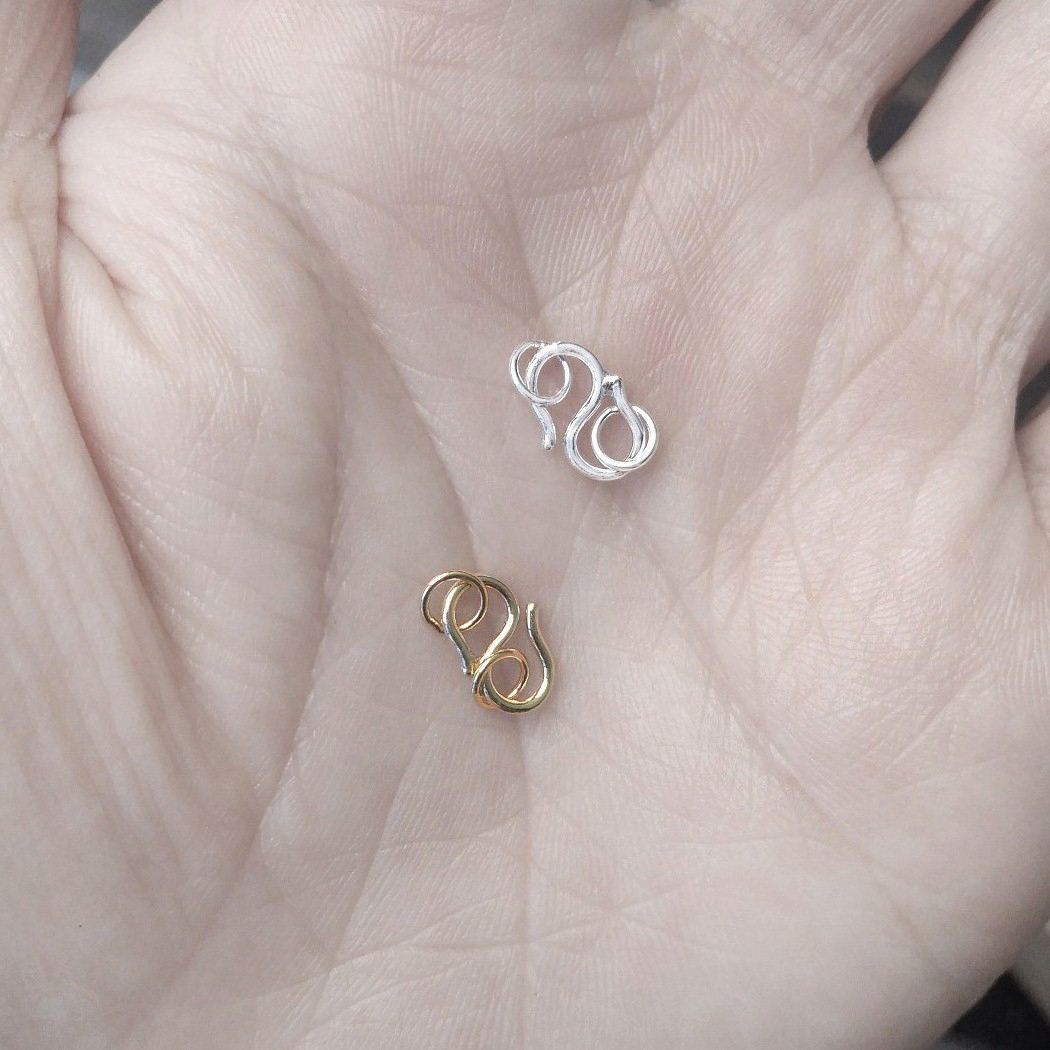 10pcs Clasps In Silver Real 92 - Sterling Silver Ring recension och pris