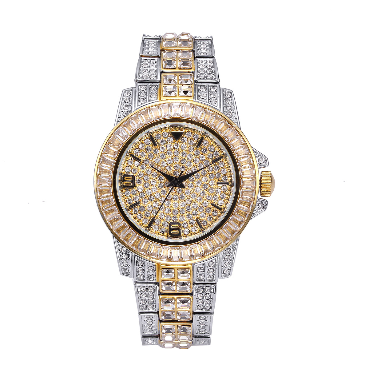 Luxury Full Stone Quartz Watch - Jewelry Bracelet Watches recension och pris