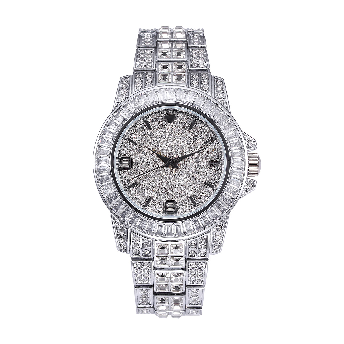 Luxury Full Stone Quartz Watch - Jewelry Bracelet Watches recension och pris