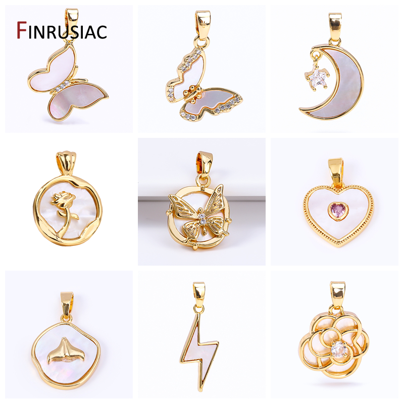 High Quality 18K Gold Plated B - Butterfly Pendant Necklace recension och pris