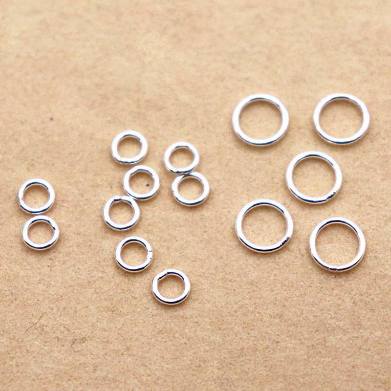 10pcs Genuine Real Pure Solid  - Sterling Silver Ring recension och pris