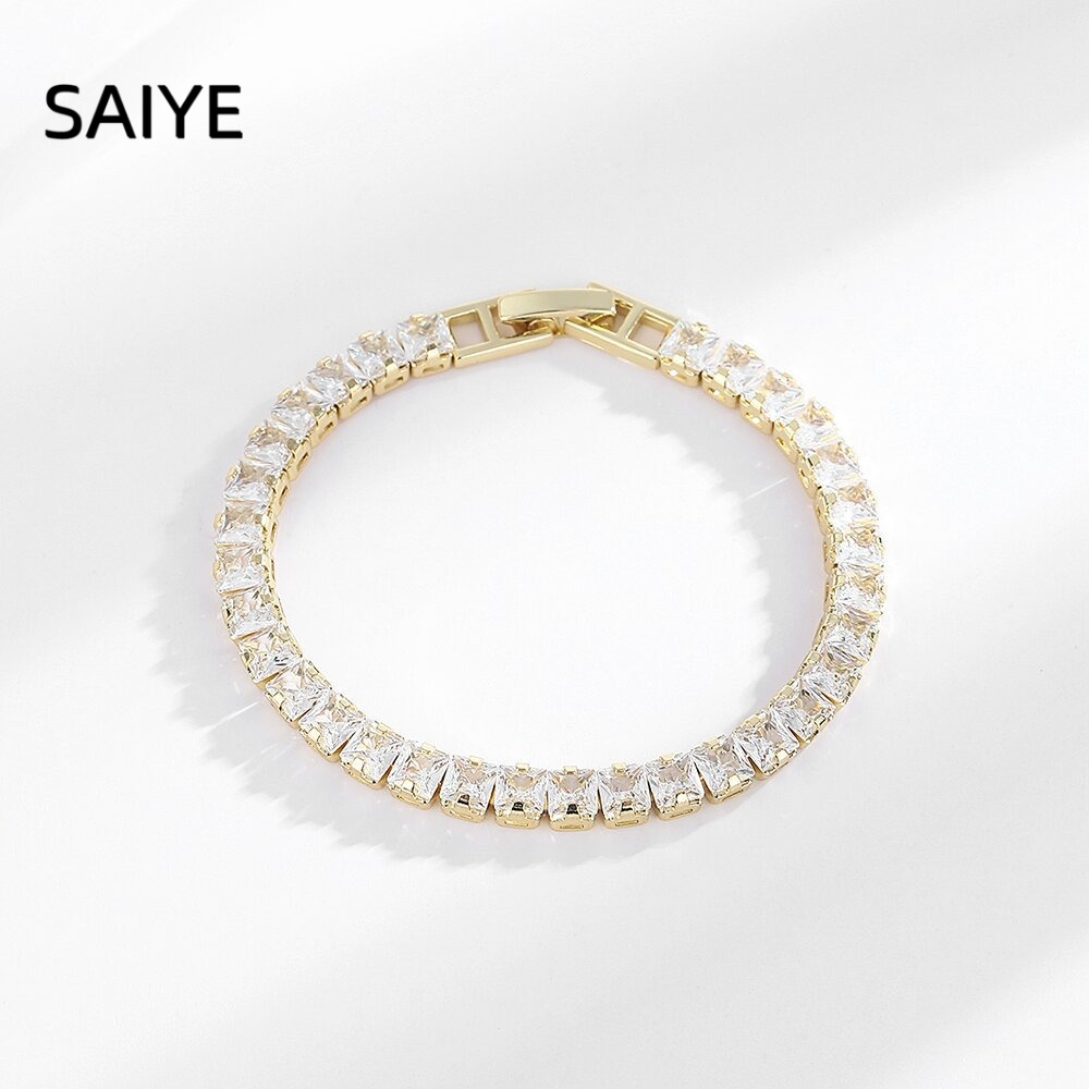 925 Sterling Silver Tennis Bra - Tennis Bracelet Cubic recension och pris
