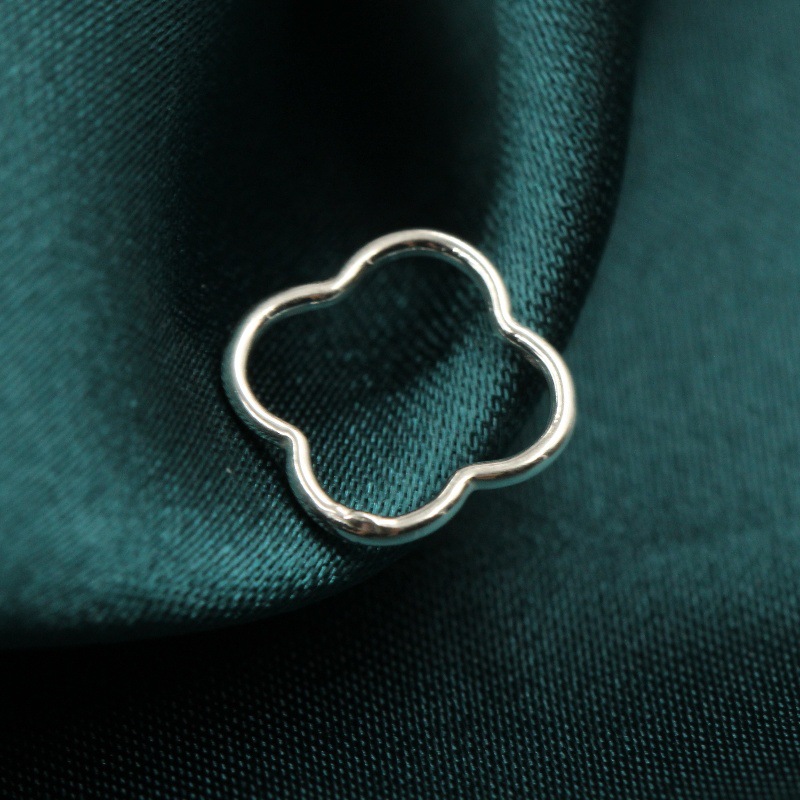 Sterling Silver Flower Connect - Sterling Silver Ring recension och pris