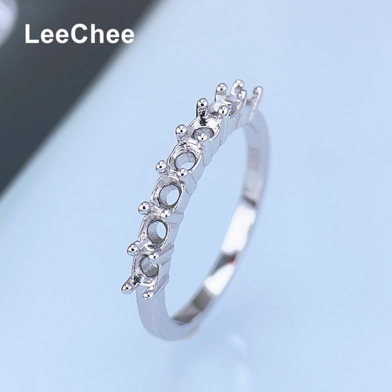 Fixed Band Ring Settings for M - Sterling Silver Ring recension och pris