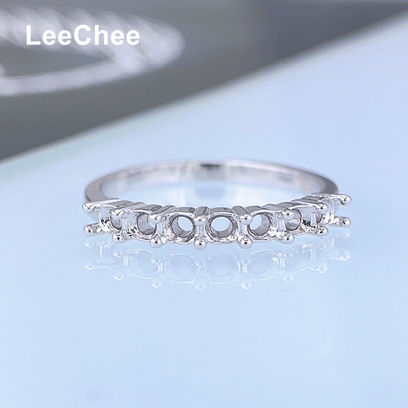 Fixed Band Ring Settings for M - Sterling Silver Ring recension och pris