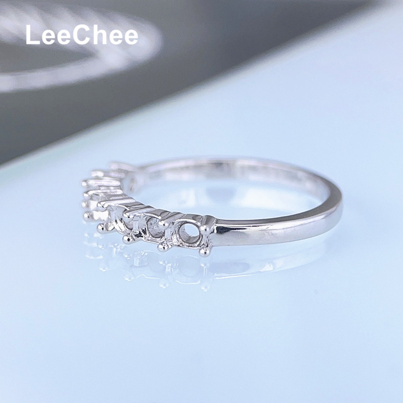 Fixed Band Ring Settings for M - Sterling Silver Ring recension och pris