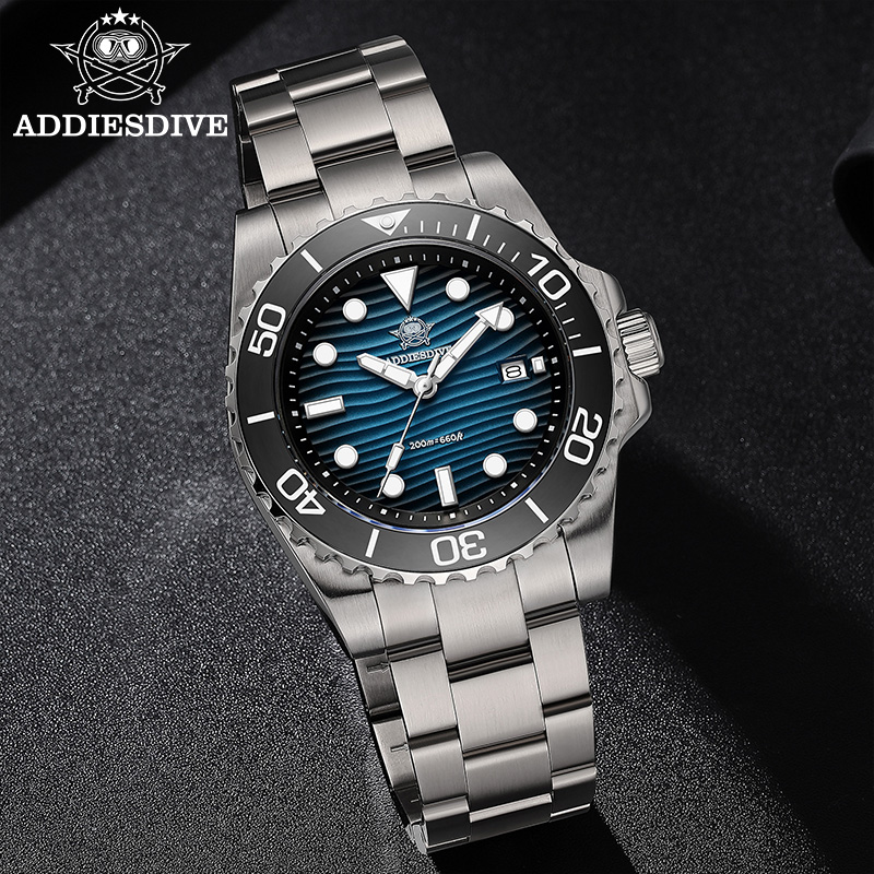 ADDIESDIVE Men's 2115 Quartz W - Watch Strap Replacement recension och pris
