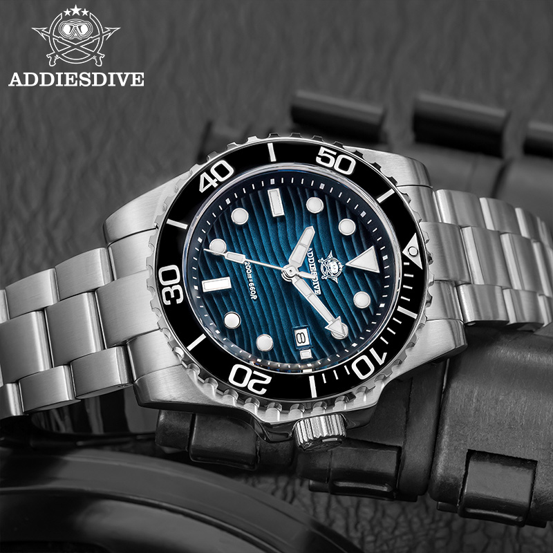 ADDIESDIVE Men's 2115 Quartz W - Watch Strap Replacement recension och pris